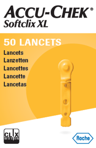 Ланцеты Акку-Чек Софткликс (Accu-Chek Softclix) XL, 50 шт